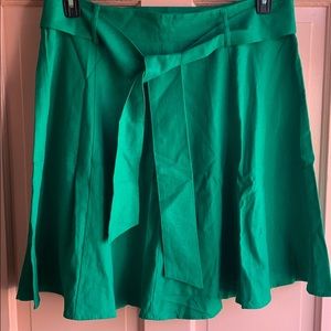 Tropical Wear Green Linen Blend Skirt NWOT 3XL